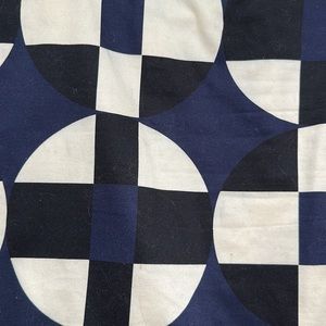 Modern abstract print J. Crew Pencil Skirt